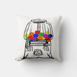 Cojín Decorativo Pilar de la máquina de Gumbal