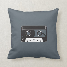 Cojín Decorativo Pilar de música de cassette retro