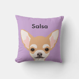 Cojín Decorativo Pilar de perro Personalizado Chihuahua - regalo li