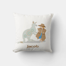 Cojín Decorativo Pilar de personalizable canguro