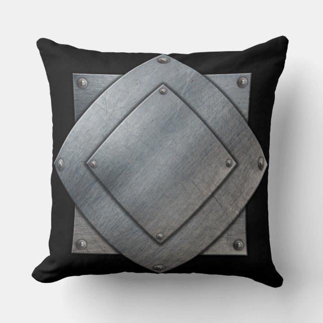 Cojín Decorativo Pilar de plomo geométrico (Anverso)