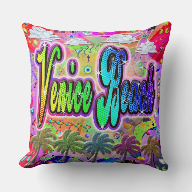 Cojín Decorativo Pilar de Venice Beach Vista Express (Anverso)