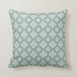 Cojín Decorativo Pilar decorativo azul de Quatrefoil Palladian