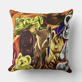 Cojín Decorativo Pilar decorativo de animales pequeños