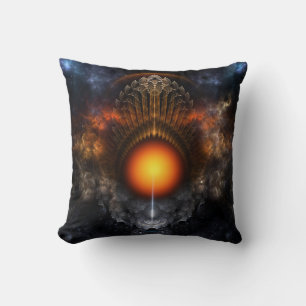 Cojín Decorativo Pilar decorativo de estilo orbital Art Dream Orb