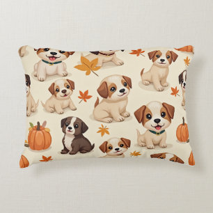Cojín Decorativo "Pilar decorativo de los Cachorros de Otoño"