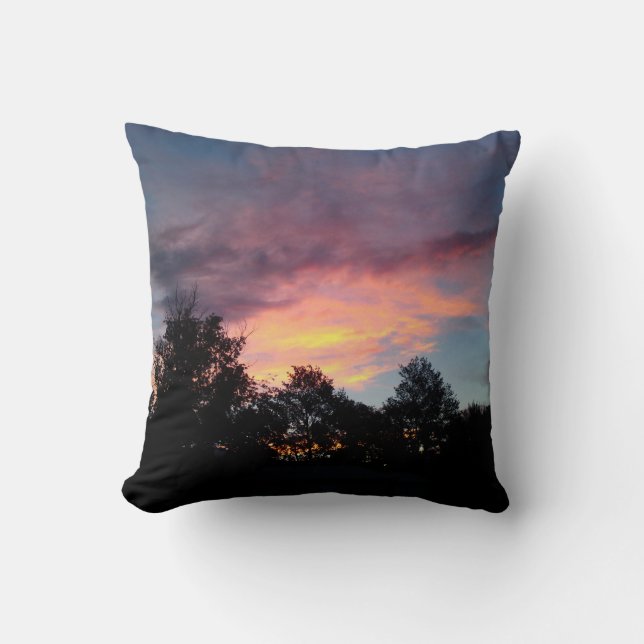 Cojín Decorativo Pilar del atardecer (Anverso)