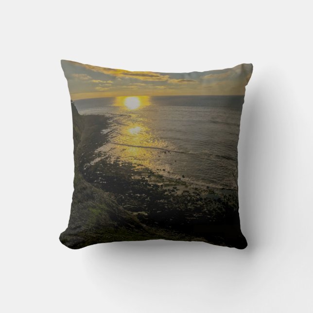Cojín Decorativo Pilar del atardecer (Anverso)