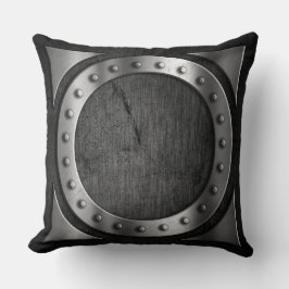 Cojín Decorativo Pilar del círculo del acero