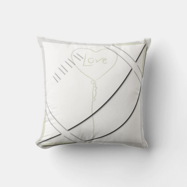 Cojín Decorativo Pilar del fútbol del rugby (Anverso)