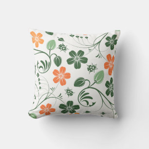 Cojín Decorativo Pilar floral acuarela