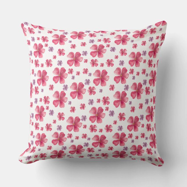 Cojín Decorativo Pilar floral de bonito (Anverso)