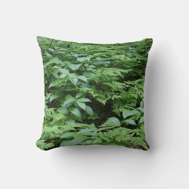 Cojín Decorativo Pilar folicular verde (Anverso)