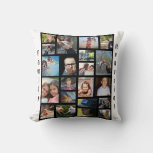 Cojín Decorativo Pilar fotográfico con 20 plantillas - HAMbWG