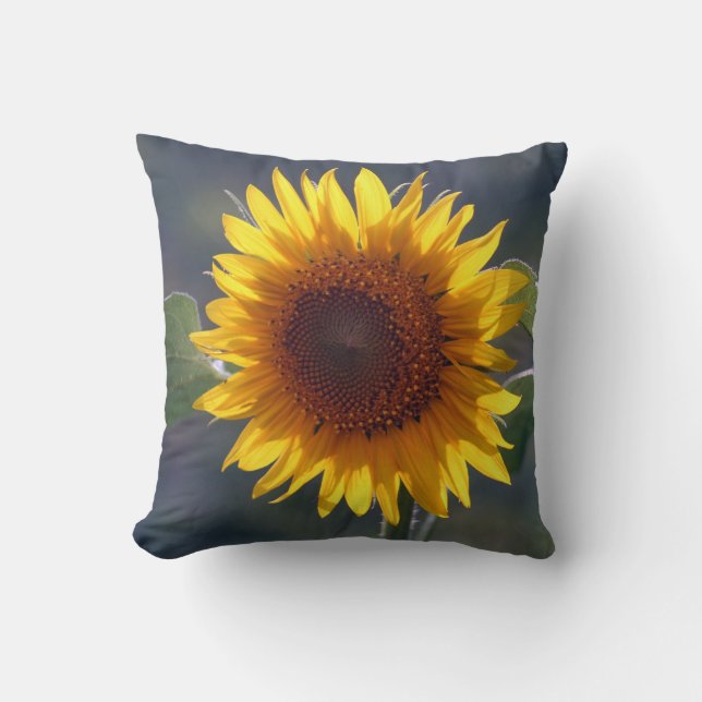 Cojín Decorativo Pilar girasol (Anverso)