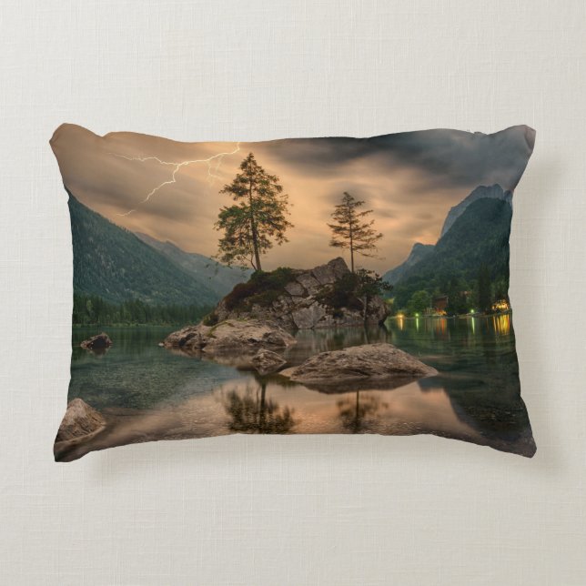 Cojín Decorativo Pilar lumbar de 13" x 21" (Anverso)