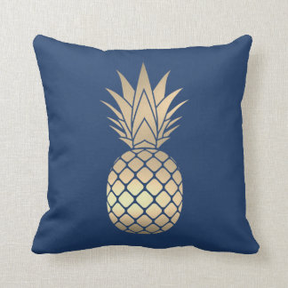 Cojín Decorativo Pilar lumbar de piña dorada