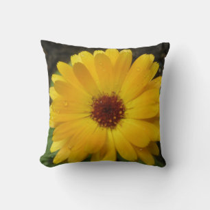 Cojín Decorativo Pilar macro amarillo Marigold