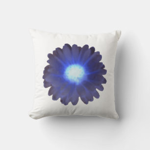 Cojín Decorativo Pilar Marigold azul brillante