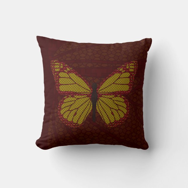 Cojín Decorativo Pilar monarca chino (Anverso)