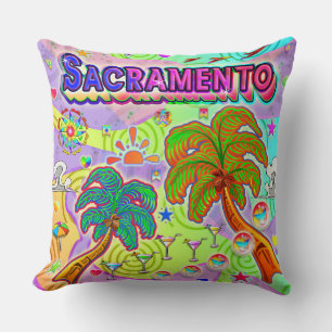 Cojín Decorativo Pilar objetivo de vacaciones de Sacramento