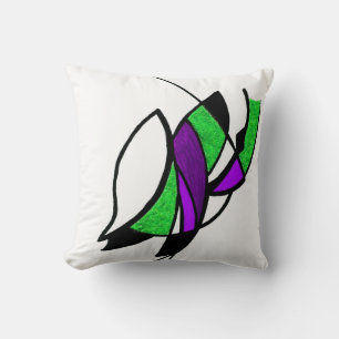 Cojín Decorativo Pilar ocular egipcio verde