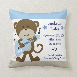 Cojín Decorativo Pilar personalizado "Mono Rocker"