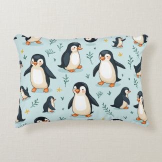 Cojín Decorativo Pilar pingüino cutáneo 2