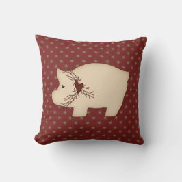 Cojín Decorativo Pilar primitivo de cerdo