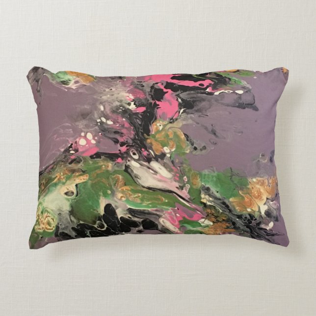 Cojín Decorativo Pilar redondeado de pescado frito (Anverso)