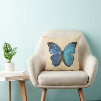 Pilar reversible vintage de mariposas