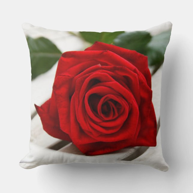 Cojín Decorativo Pilar rosa rojo (Anverso)