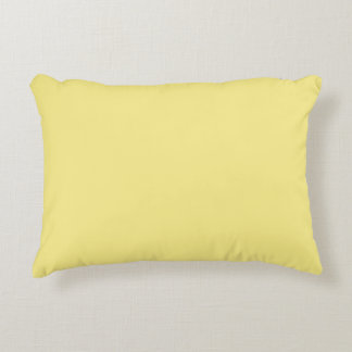Cojín Decorativo Pilar suave de acento amarillo AH2023