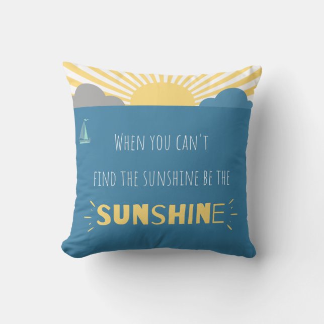 Cojín Decorativo Pilar Sunshine (Anverso)