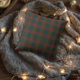 Cojín Decorativo Pilar tradicional de tiro de seda/tartán