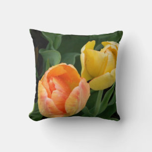 Cojín Decorativo Pilar tulipán dorado