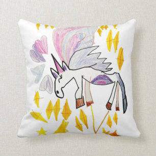 Cojín Decorativo Pilar Unicornio arcoiris