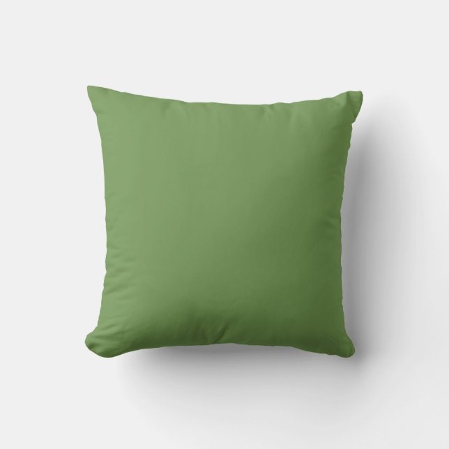 Cojín Decorativo Pilar verde pavo real (Anverso)