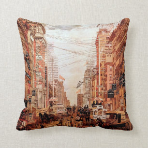 Cojín Decorativo Pilar vintage de Broadway Street