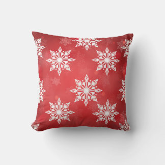 Cojín Decorativo Pilares blancos de copo de nieve