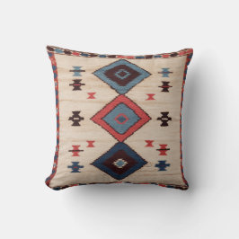 Cojín Decorativo Pilares blancos kilim bohemios: Una fusión de esti