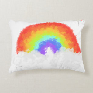 Cojín Decorativo Pilares con arco iris