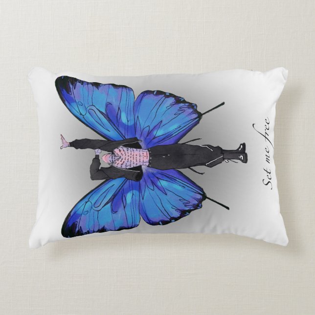 Cojín Decorativo Pilares con Jimin "Libérame" (Anverso)