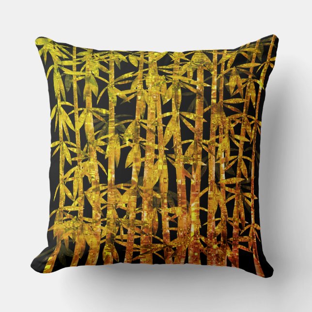 Cojín Decorativo Pilares de Bambú Art 4R1 (Anverso)