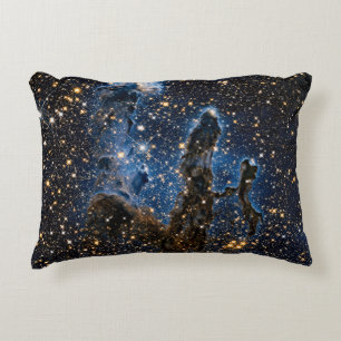 Cojín Decorativo Pilares De Creación Nebulosa Del Águila Infrarrojo