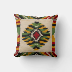 Cojín Decorativo Pilares decorativos kilim verdes para un toque nat