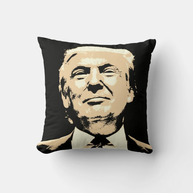 Cojín Decorativo Pilares DONALD TRUMP (Anverso)