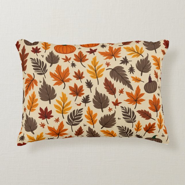 Cojín Decorativo Pilares estilo otoño (Anverso)