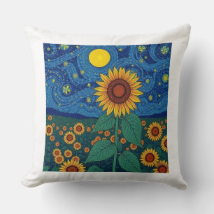 Cojín Decorativo Pilares Girasol