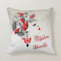 Pilas de moda rojas de la señora retro Madam Butte